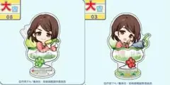 まるくじ　呪術廻戦　懐玉・玉折　ちゃぽんっ！　家入硝子AB　アクリルスタンド