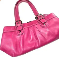 美品 COACH コーチ ハンドバッグ ショルダーバッグ レディース 13732