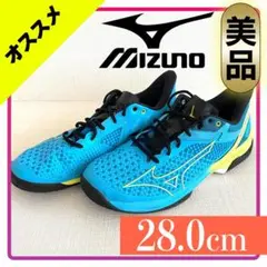 Mizuno テニスシューズWave Exceed4OC 青27.0cm - メルカリ