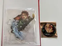 鬼滅の刃　竈門炭治郎　無限城編第一章　キービジュアルアクスタ　缶バッジＡ　新品☆