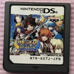 ニンテンドーDSソフト　サモンナイト　ツインエイジ〜精霊たちの共鳴〜
