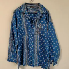 【美品】Amina 長袖シャツ　フリーサイズ
