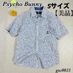 【美品】サイコバニー　ゴルフウェア　花柄　半袖シャツ　サイズS