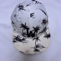 LA パームツリー柄 59FIFTY キャップ