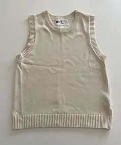 MHL. ノースリーブニット IIサイズ オフホワイト