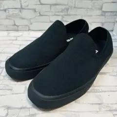 未使用級 UNIQLO U ニットスニーカー 09 BLACK 25cm