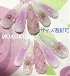 姫系ネイルチップ チップサイズ選択出来ます！
