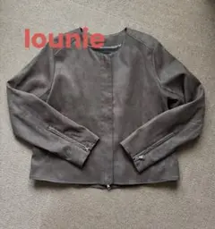 山羊革ジャケット【ルーニィ 】新品未使用　タグ付‼️超メルカリ市‼️ 2025年最新】LOUNIE レディース レザージャケット・ライダースの