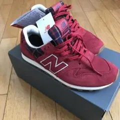 ニューバランス スニーカー 25cm 新品 WL996CG レッド