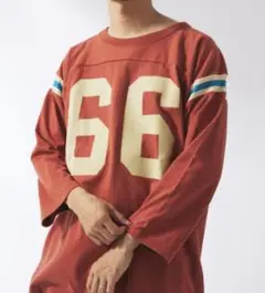 【完売size】MASON / メイソン 別注 フットボールTシャツ