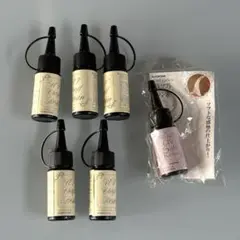 UVクラフトレジン液25g　ハード5本・ソフト1本　合計6本セット　匿名配送