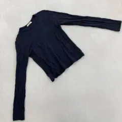 El mar エルマール レディース トップス 長袖 紺色 シンプル