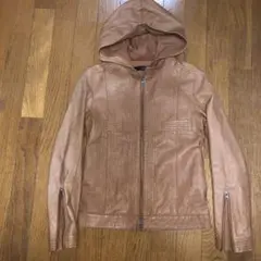 VIVAYOUフードレザージャケット