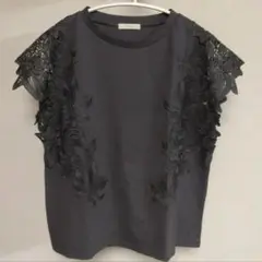 【未着用】Little Lily リトルリリー グレー Tシャツ