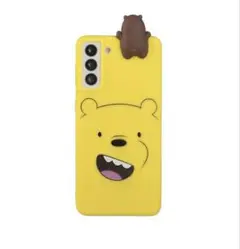 携帯ケース　カバー　熊　Galaxy S22 新品　在庫切れ商品