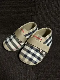 【美品】バーバリー　Burberry ベビーファーストシューズ