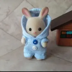 〘コ〙フード付きロンパース　シルバニア赤ちゃん