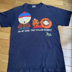 サウスパーク　southpark Tシャツ　ネイビー　Lサイズ