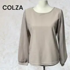 コルザ　COLZA 、Lサイズ トップス　グレージュ系