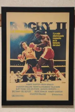 ロッキー　Rocky　ポスター　額付き
