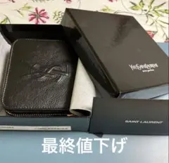 新品 サンローラン 二つ折り財布