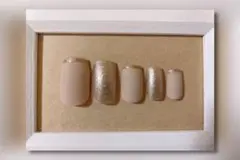 ネイルチップ マットu0026ゴールド