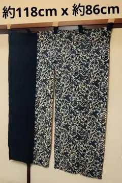 のれん 綿100％ 約118cm x 約86cm