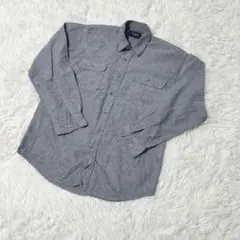 【c4642】VEDERSI シャツ 長袖　グレー