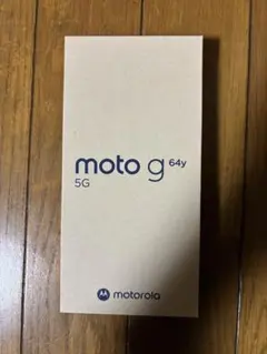 【新品未使用品】simフリー　moto g64y 5G　スペースブラック