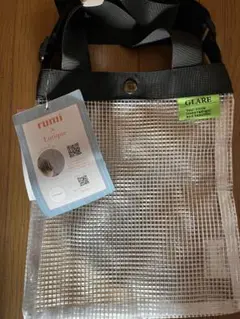 PVCショルダーバッグ(rumi)未使用品！！
