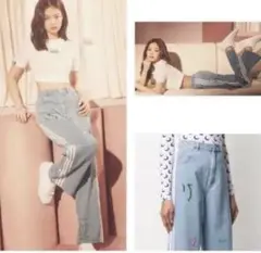 【値下げ】BLACKPINKジェニ着用【adidas×FIORUCCI】デニム