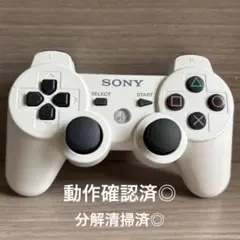動作確認済◎プレステ3DUALSHOCK 3 ワイヤレスコントローラー ホワイト