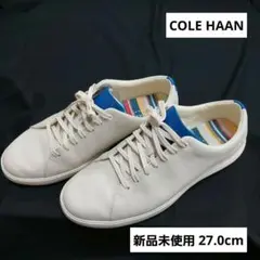 【COLE HAAN】 ホワイト スニーカー サイズ9(27.0cm)新品未使用