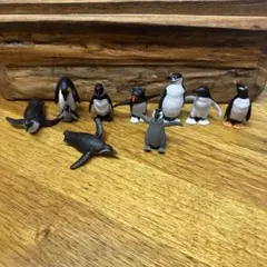 ペンギン　フィギュア　9体