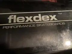 vintage レアなクリアーflexdex/セクター9ウィール付き