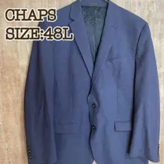 CHAPS チャップス テーラードジャケット 48L　ネイビー