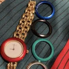 GUCCI チェーン チェンジゼベル 腕時計