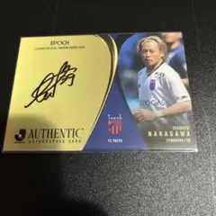 FC東京 直筆サインカード EPOCH Jリーグ 仲川輝人 13/55