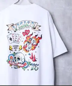 VISION STREET WEAR グラフィックプリントTシャツ