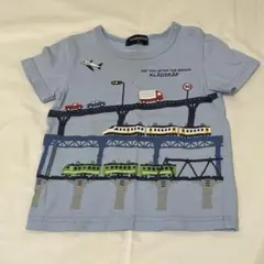 kladskap 電車　Tシャツ 90cm 水色