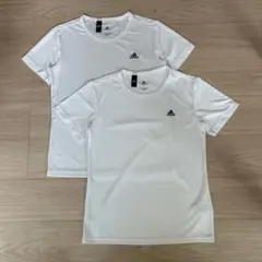 adidas ホワイト Tシャツ 2枚セット