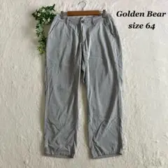 Golden Bear✨ゴールデンベアー（64）チノパン グレー ストライプ