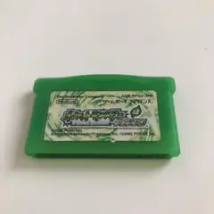 ポケットモンスター リーフグリーン　ゲームボーイアドバンス　【動作未確認】