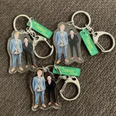 よしもと漫才劇場 マンゲキ 侍スライス アクリル キーホルダー 3点 セット