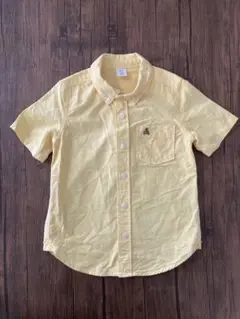 お値下げ❗️baby GAP 半袖シャツ 4歳表記 イエロー