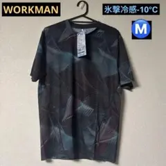 ワークマン　 氷撃冷感-10℃Tシャツ　 ジオブルーM新品