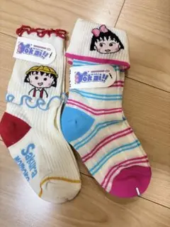 【新品】ちびまる子ちゃん靴下2セット13cm−18cm