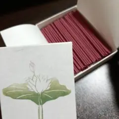 御香　インセンス　ハス　蓮　香彩堂