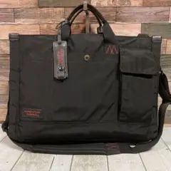 マンハッタンパッセージ　2way　A4可　ビジネスバッグ　黒　ブリーフケース