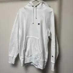 Champion Reverse Weave Warmup パーカー ホワイト